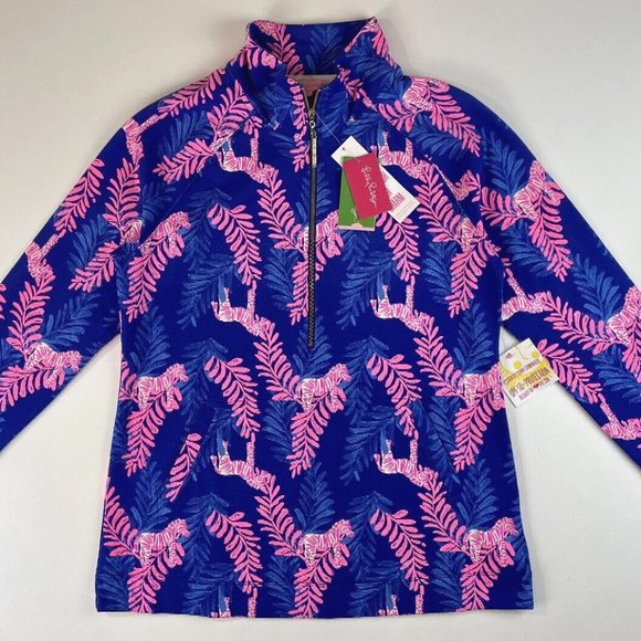 Lilly Pulitzer Tops - SOLD! NWT Lilly Pulitzer Skipper XS 1/2 Zip Pullover Activewear Layering